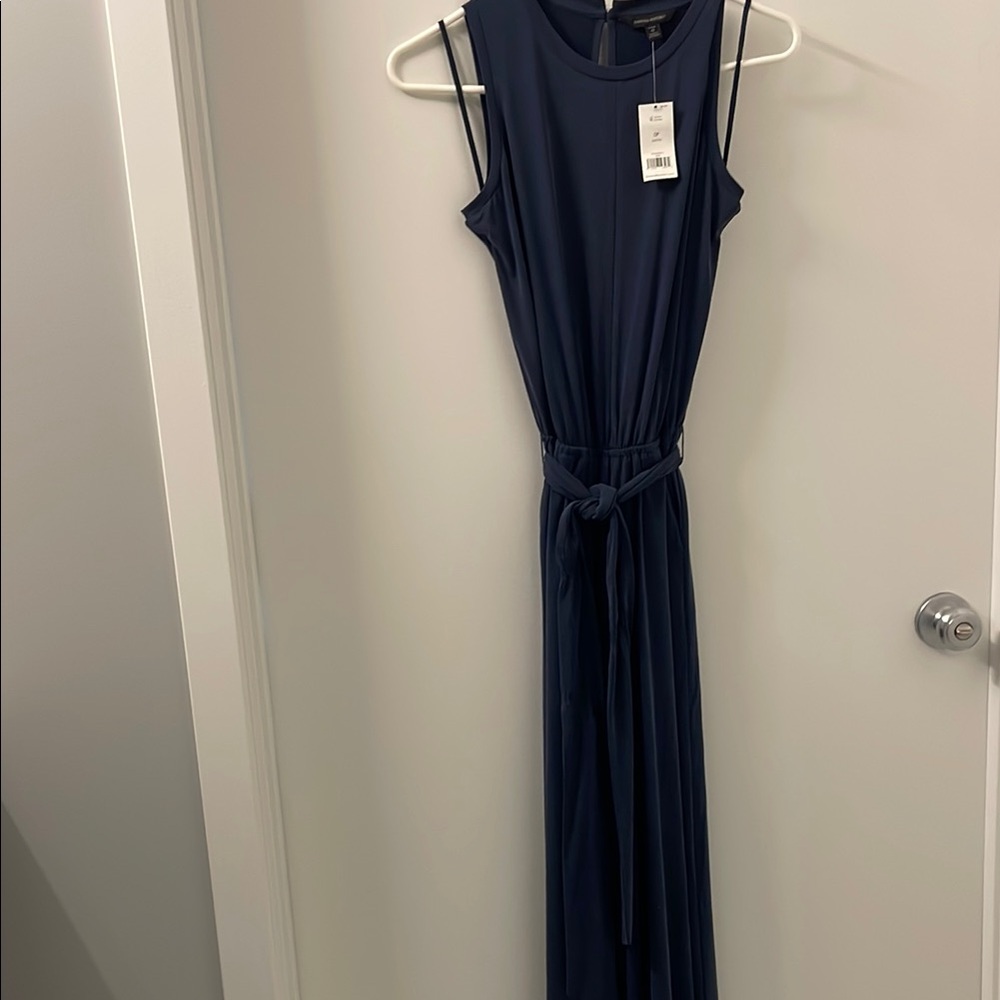 Banana Republic Navy Sleeveless Jersey knit jumpsuit. NWT. Perfect condition